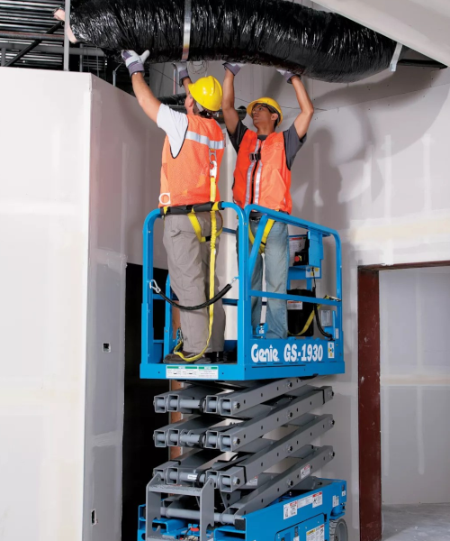 19ft narrow scissor lift rental corona