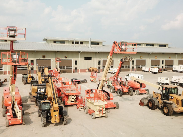 construction equipment rental corona ca